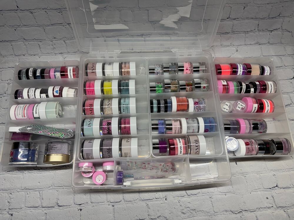 Dip Powder Collection- 77+ Colors AND ORGANIZER